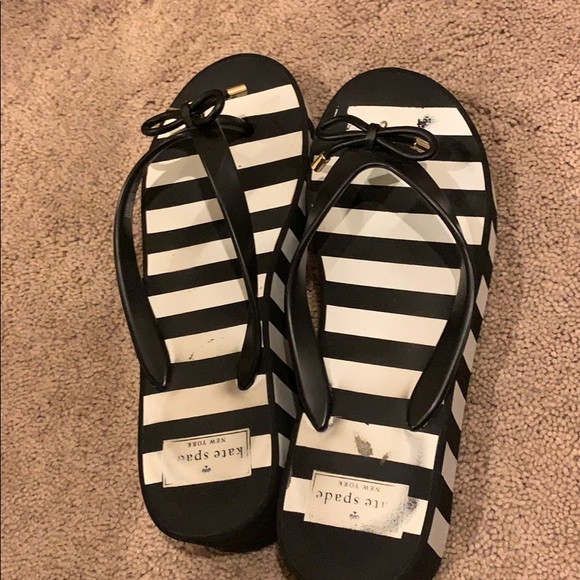 kate spade wedge flip flops